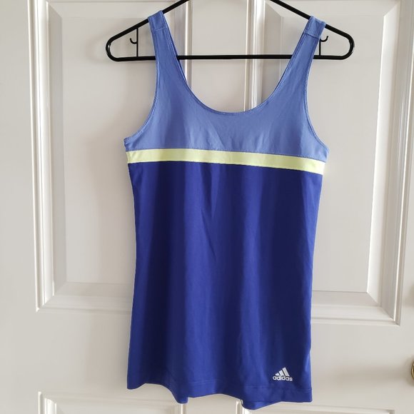 ADIDAS Climalite Modern Classics Sleeveless Active Tank top SZ XS - Picture 1 of 13